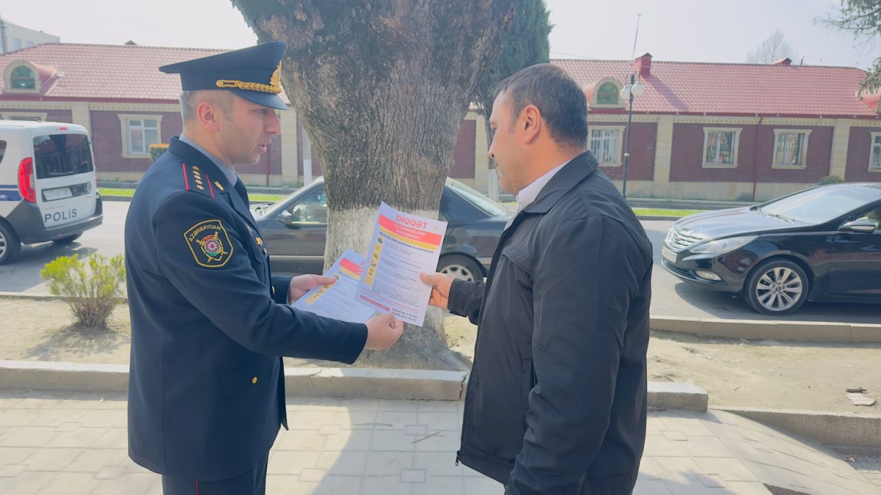“Kiberdələduzlara qarşı diqqətli olun!” – Polis Balakəndə tədbirlər keçirdi